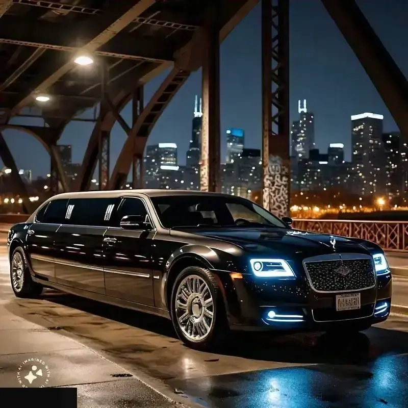Stretch limousine — Chicago wedding and event transportation